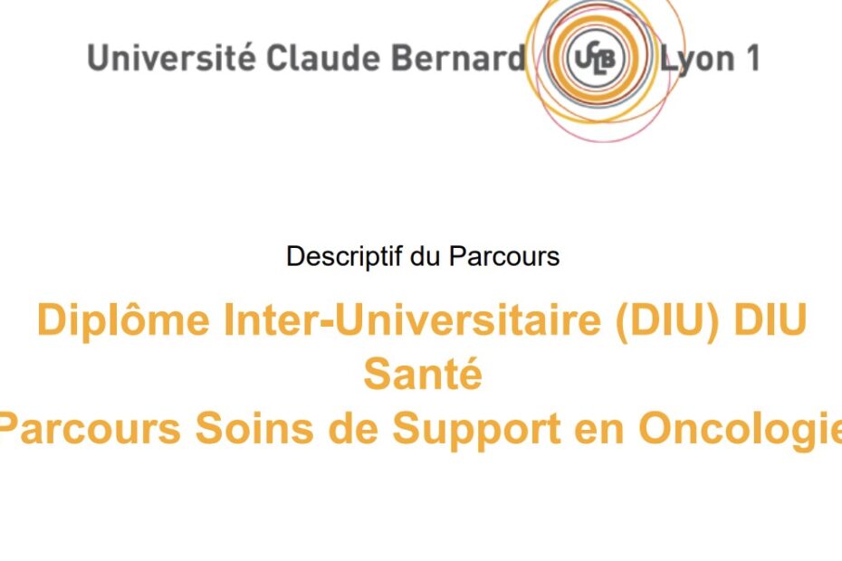 DIU Soins de Support en Oncologie